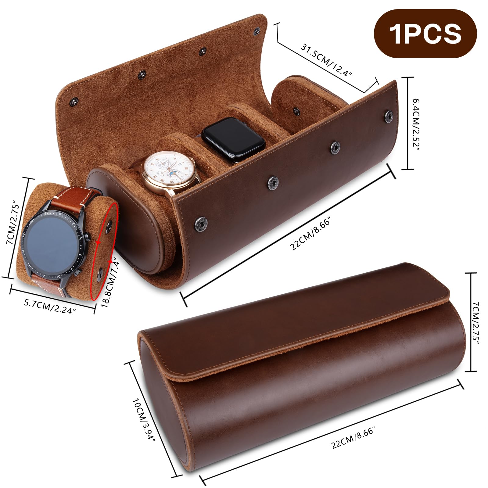 Estuche de viaje para reloj