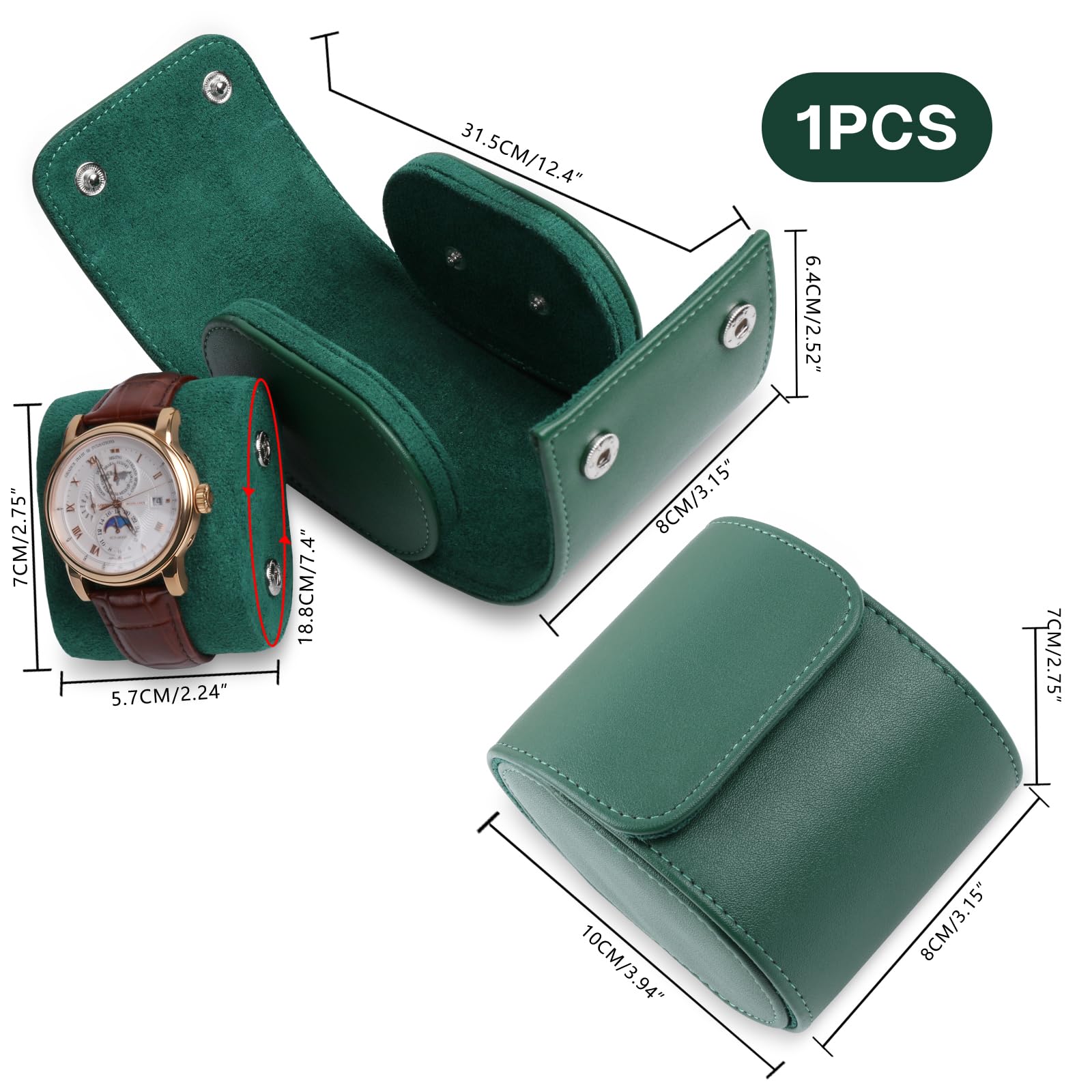 Estuche de viaje para reloj