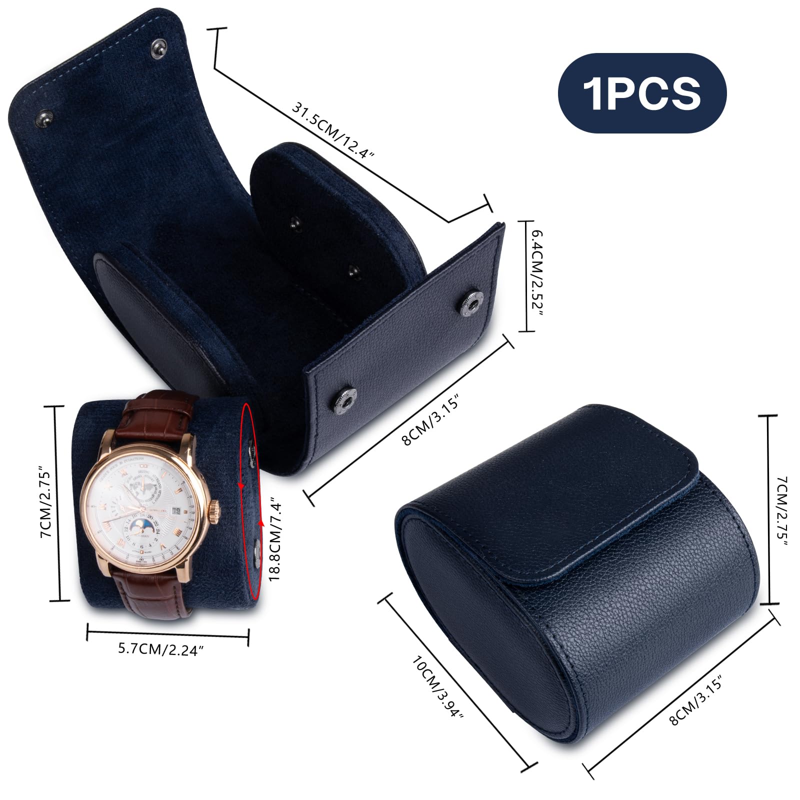 Estuche de viaje para reloj