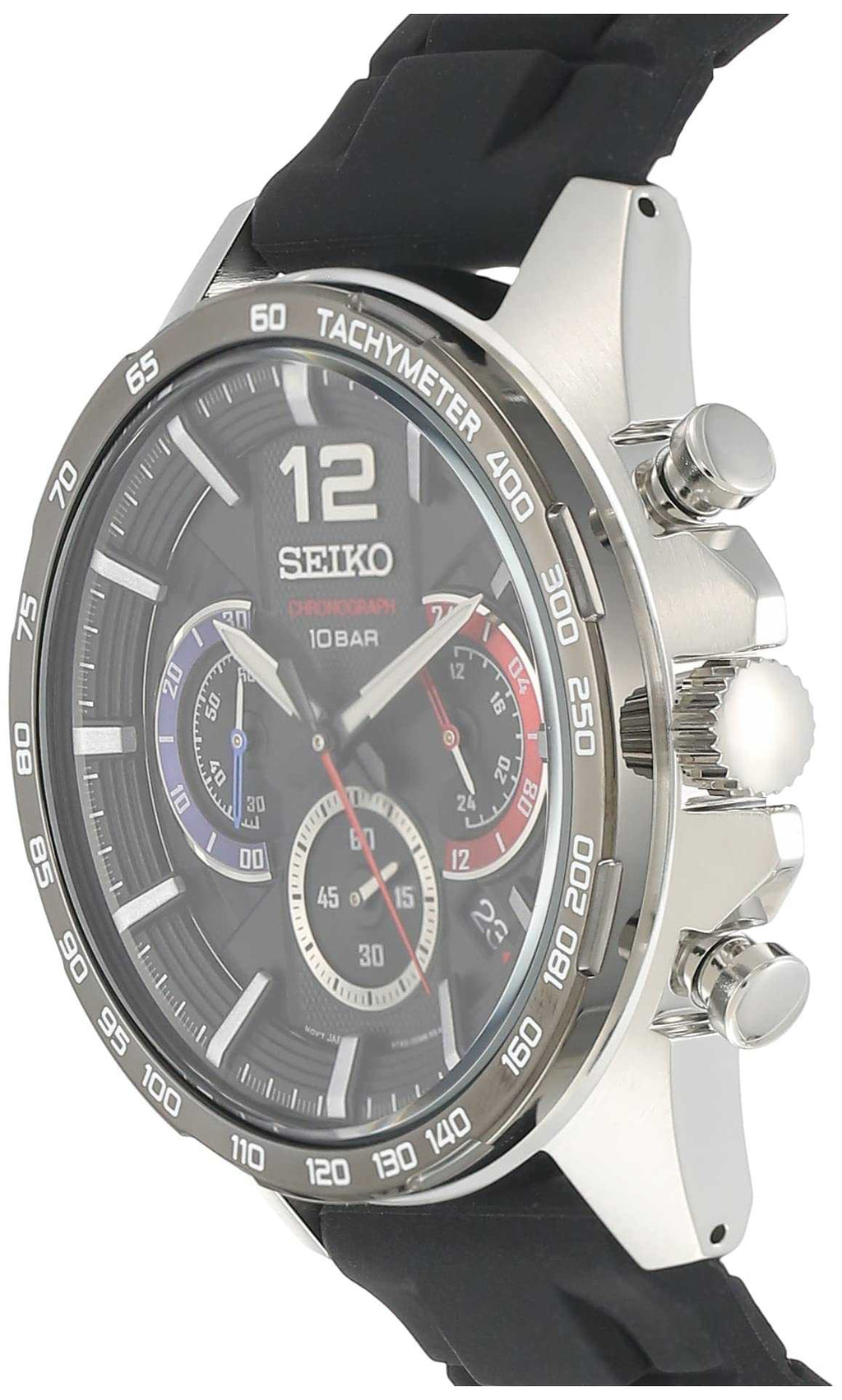 Seiko Reloj Analógico para Hombre de Cuarzo con Correa