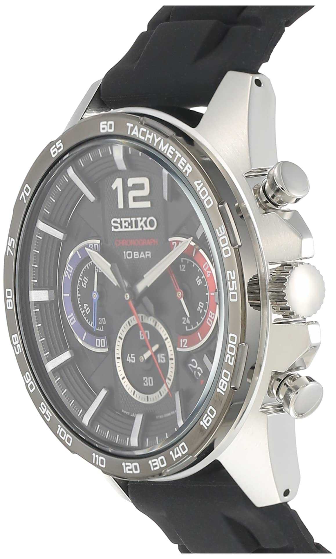 Seiko Reloj Analógico para Hombre de Cuarzo con Correa