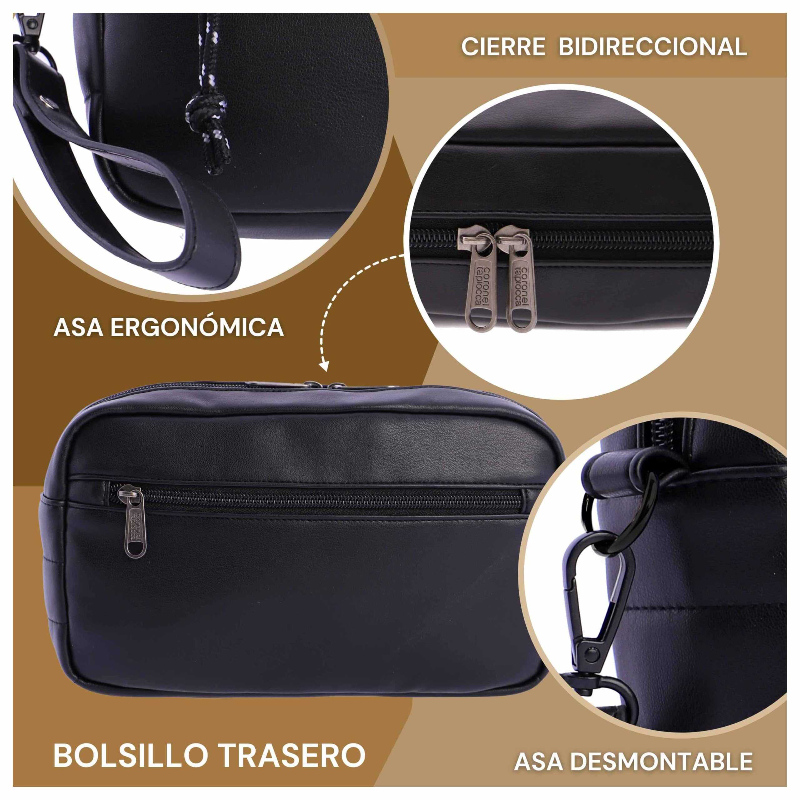 Bolso de Mano Coronel Tapiocca para Hombre
