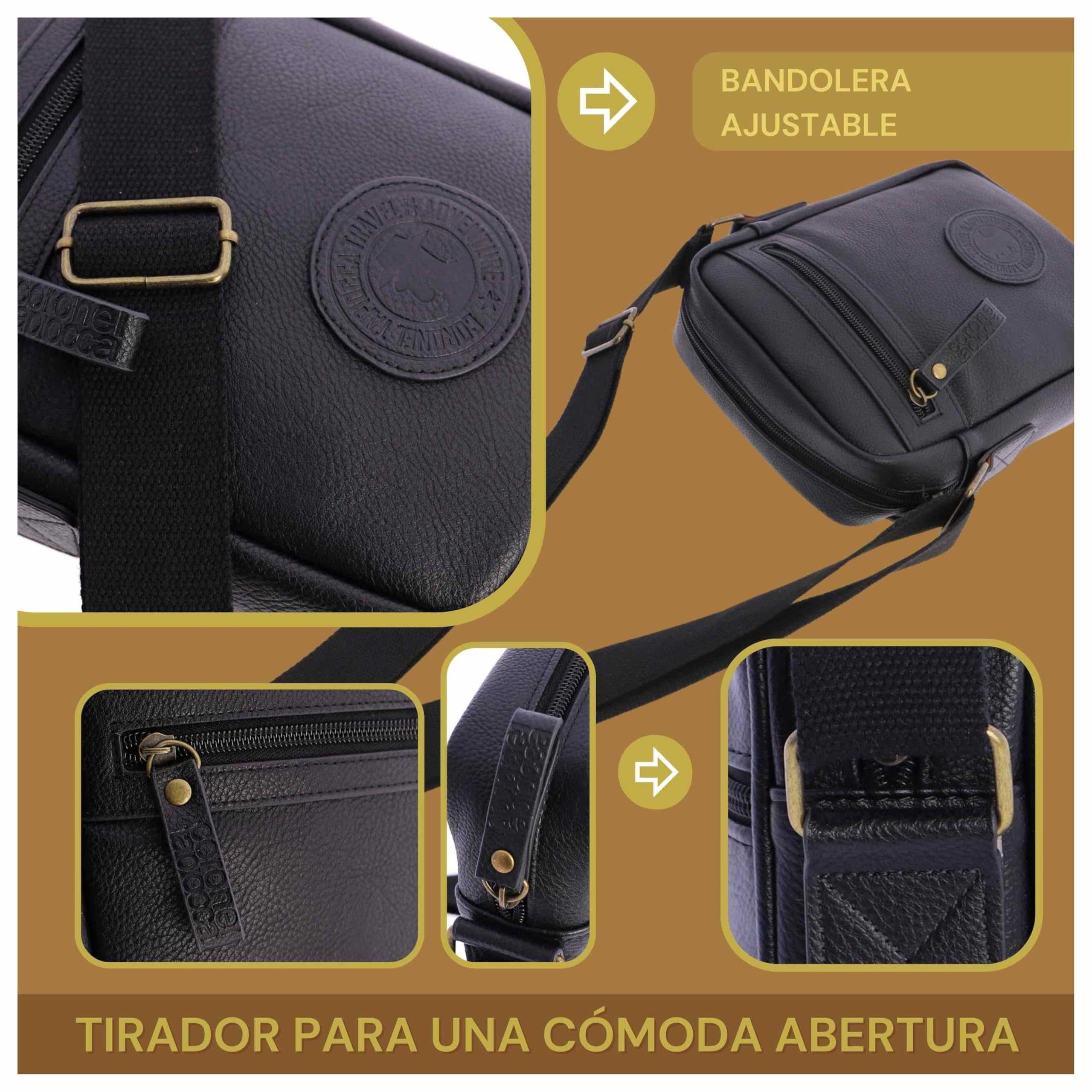 Bolso bandolera hombre Coronel Tapiocca para diario