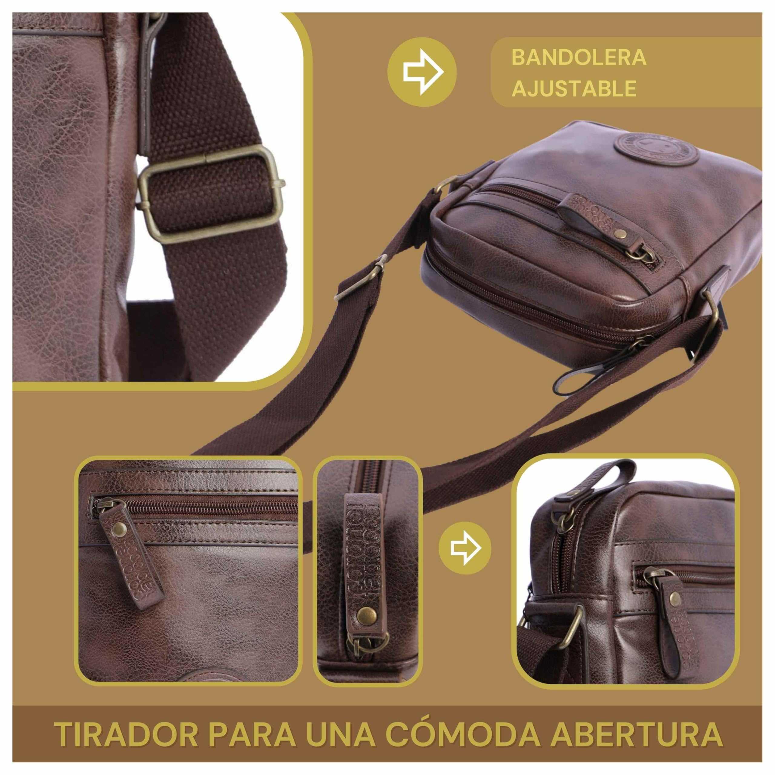 Bolso bandolera hombre Coronel Tapiocca para diario
