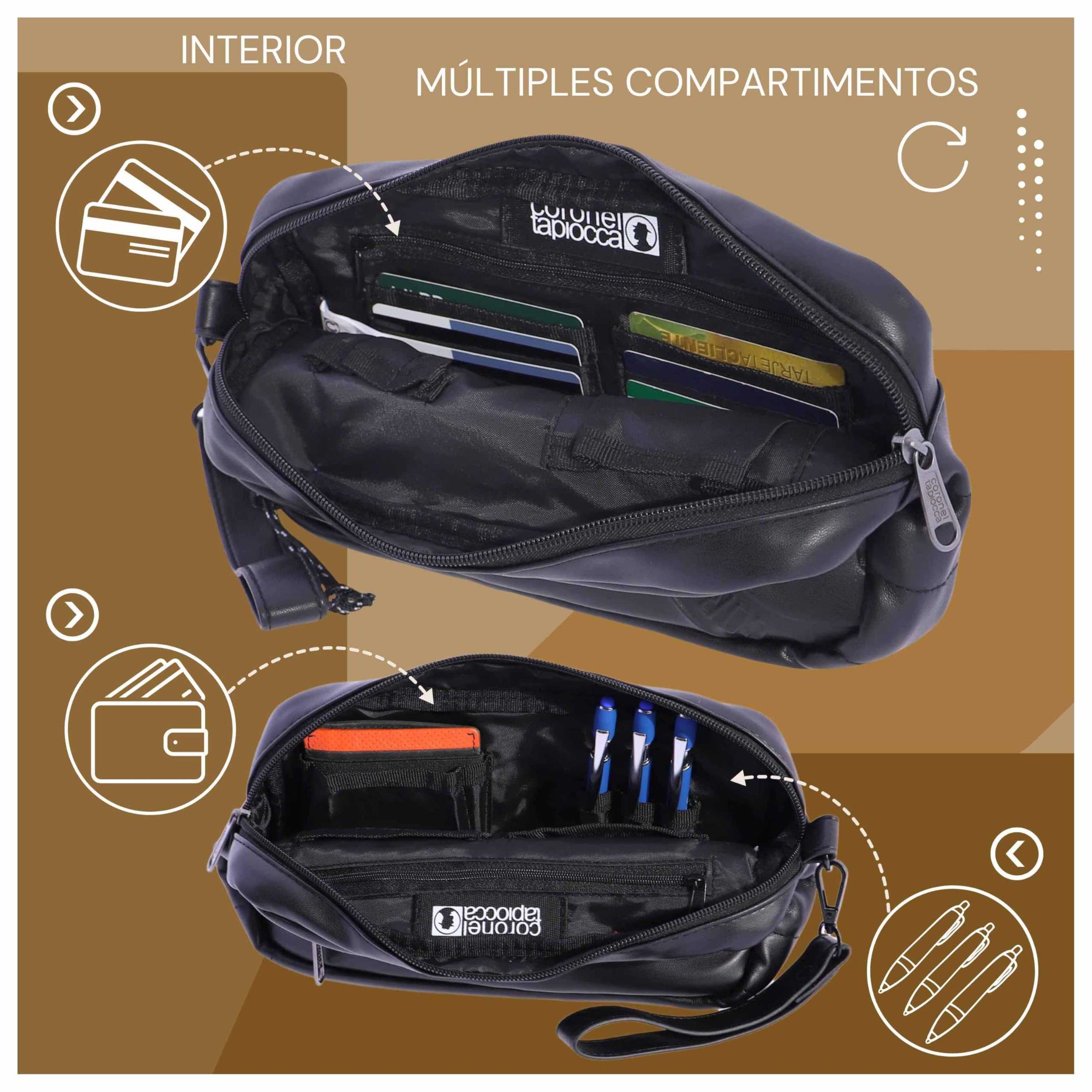 Bolso de Mano Coronel Tapiocca para Hombre