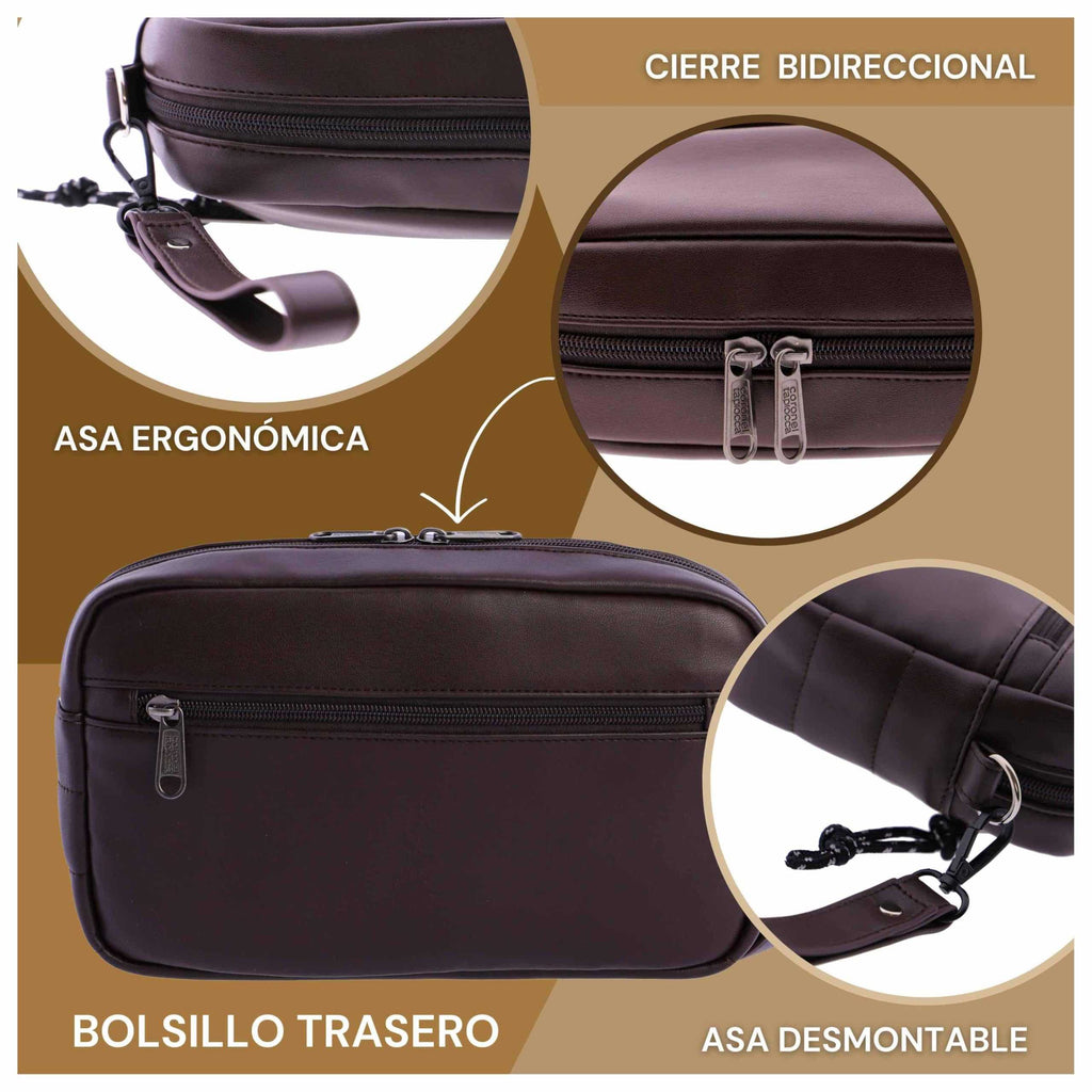 Bolso de Mano Coronel Tapiocca para Hombre