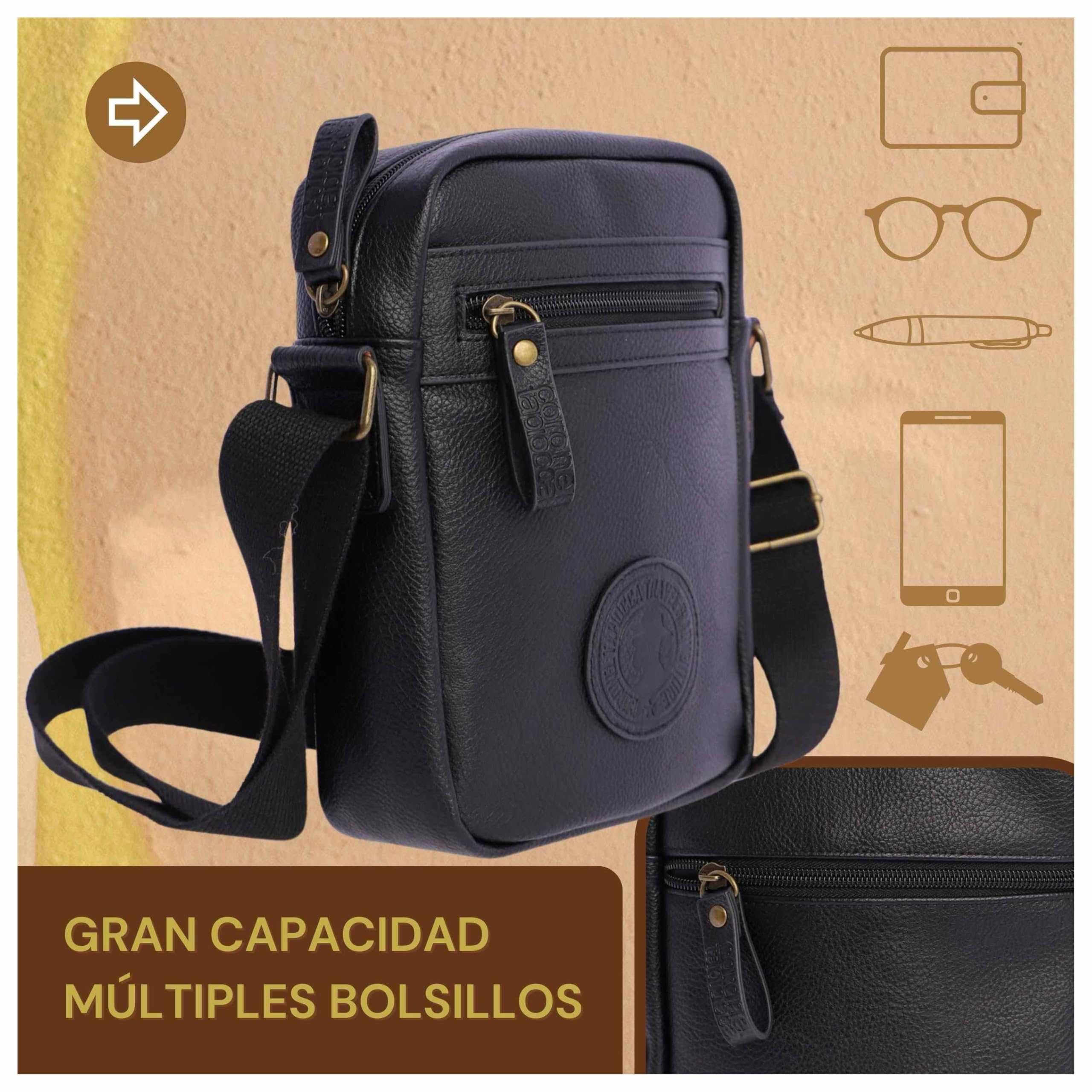 Bolso bandolera hombre Coronel Tapiocca para diario