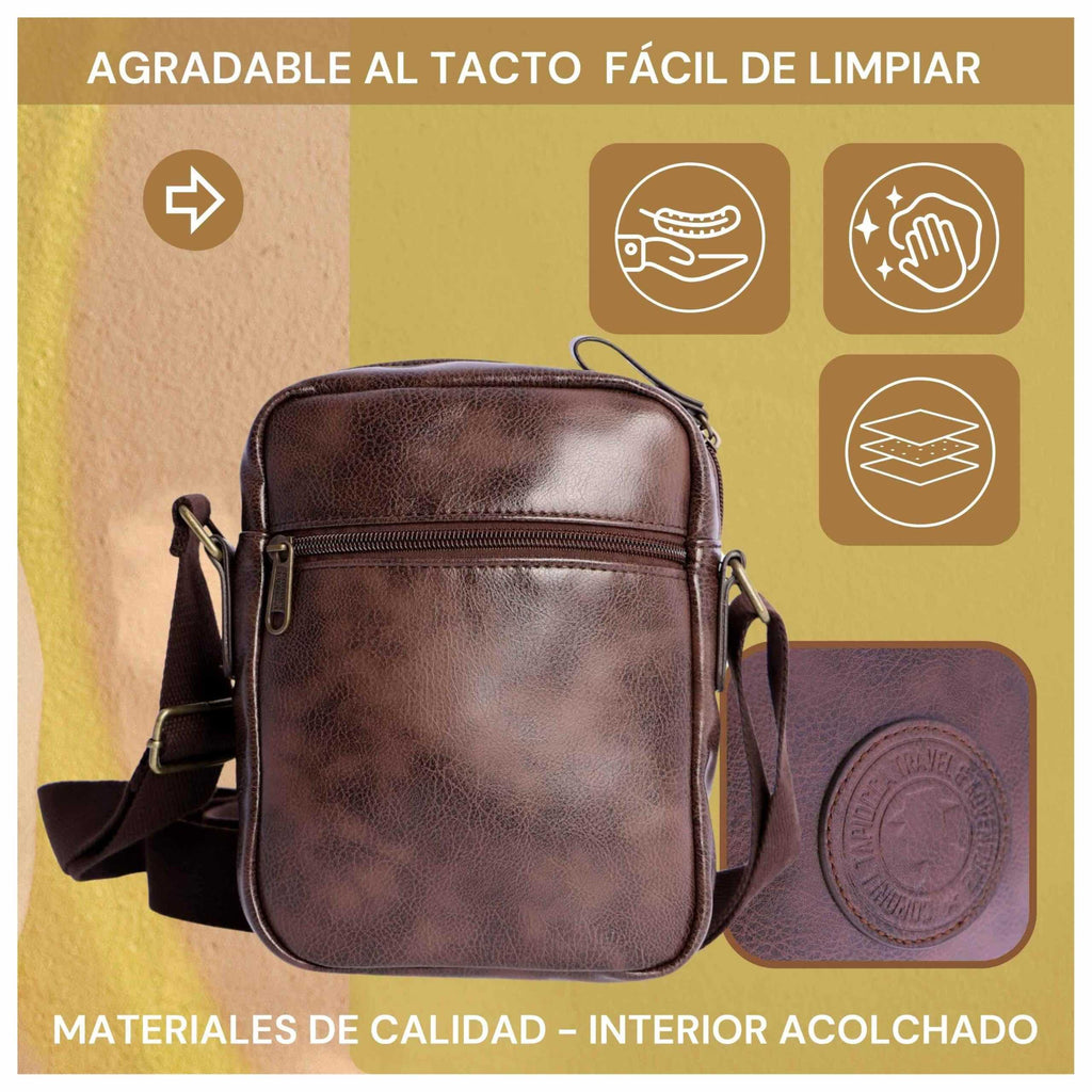 Bolso bandolera hombre Coronel Tapiocca para diario