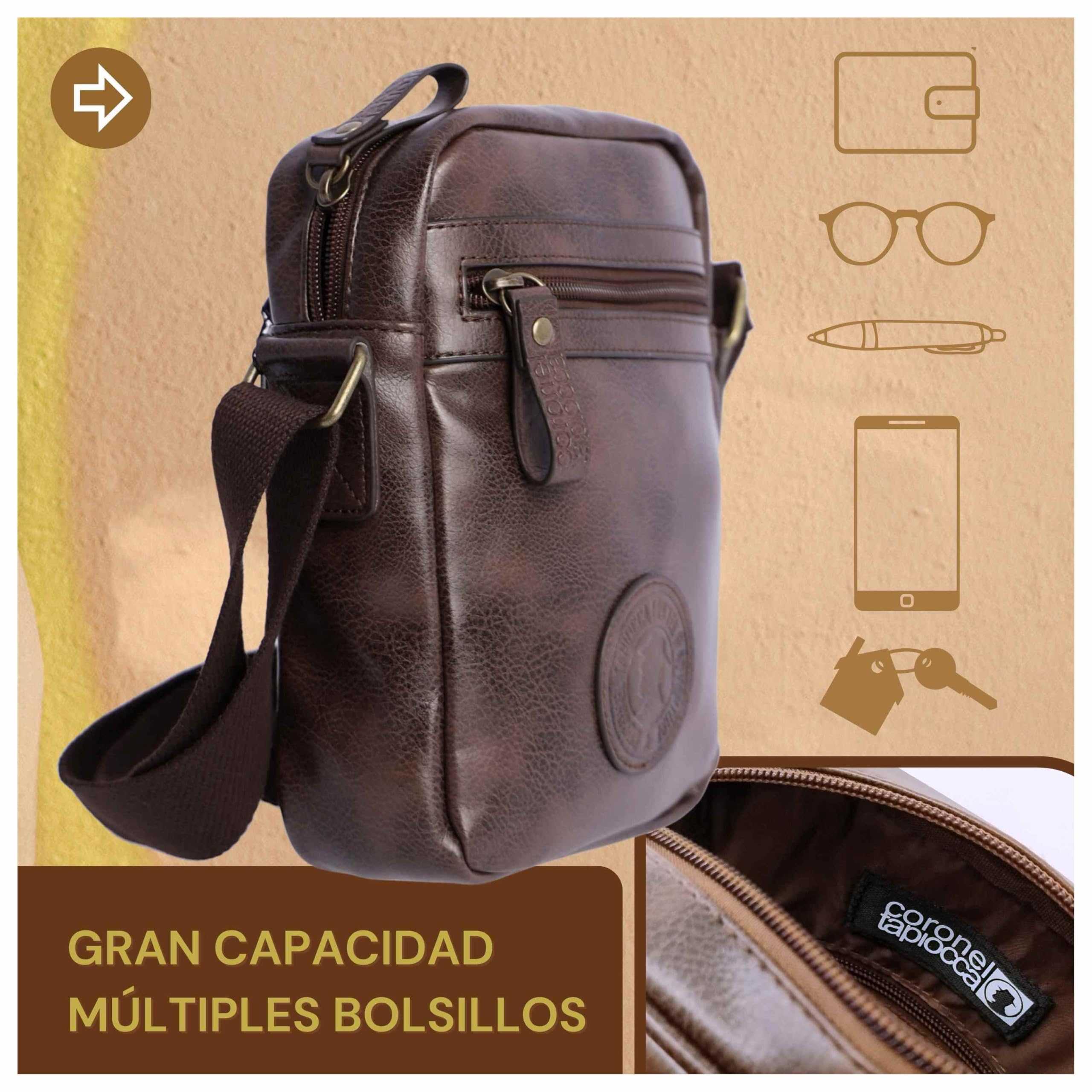 Bolso bandolera hombre Coronel Tapiocca para diario