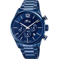 RELOJ  LOTUS CHRONO CON ESFERA AZUL DE HOMBRE