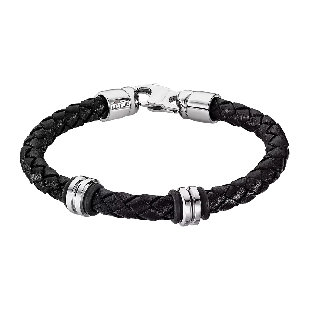 Pulsera Lotus Style acero inoxidable, hombre