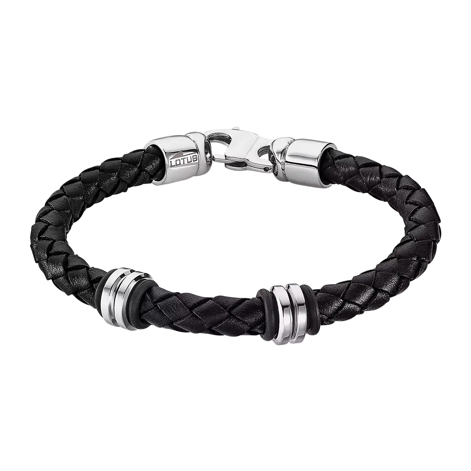 Pulsera Lotus Style acero inoxidable, hombre